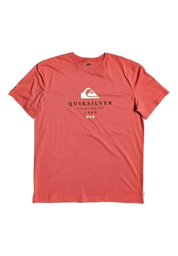Quiksilver FIRST FIRE - T-shirt Imprimé - Baked Apple 6 Quiksilver FIRST FIRE - T-shirt Imprimé - Baked Apple – Image 4