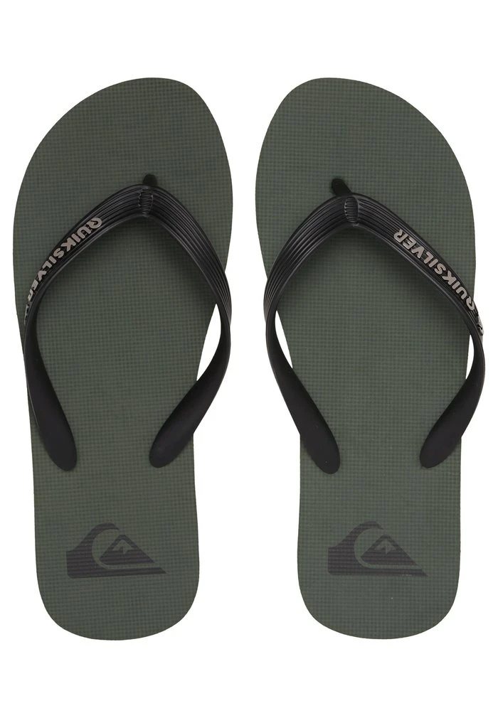 Quiksilver MOLOKAI - Tongs - Green/black 5 Quiksilver MOLOKAI - Tongs - Green/black – Image 3