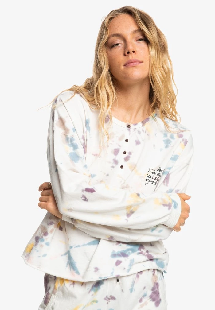 Quiksilver Sweatshirt - Faded Denim Td Women 3 Quiksilver Sweatshirt - Faded Denim Td Women