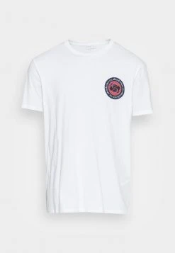 Quiksilver CIRCLE GAME - T-shirt Imprimé - White -Quiksilver Soldes a8d3c7b8acb04df0bf1c2c0ce6b2df12