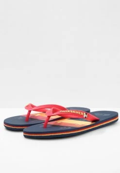 Quiksilver MOLOKAI WORD BLOCK - SANDALEN FÜR MÄNNER AQYL100986 - Tongs - Red/blue/red -Quiksilver Soldes a948d2ddf4e746a48985e195a7ed1d86