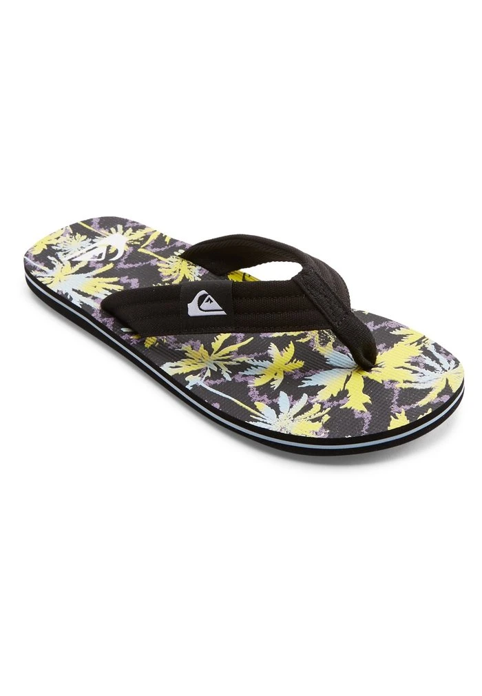 MOLOKAI LAYBACK - Tongs - black/yellow/yellow Quiksilver MOLOKAI LAYBACK - Tongs - Black/yellow/yellow -Quiksilver Soldes a9aa9252da1140ac86f7dc01ffa53112