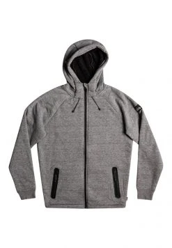 Quiksilver Sweat à Capuche Zippé - Light Grey Heather