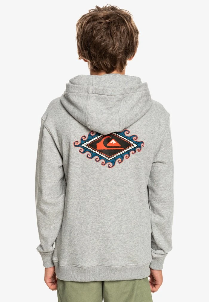 Quiksilver MYSTIC LIMIT HOOD YOUTH - Sweatshirt - Light Grey Heather 5 Quiksilver MYSTIC LIMIT HOOD YOUTH - Sweatshirt - Light Grey Heather – Image 3