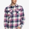 Quiksilver DRAYMEN - Chemise - Mellow Mauve Draymen -Quiksilver Soldes ab71d5e34d1645e7989b915c1d7d9fd4