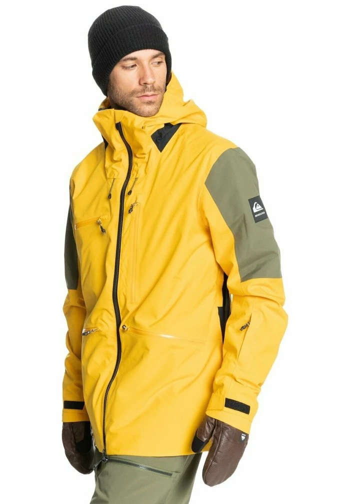 TRAVIS - Veste d'hiver - golden rod Quiksilver TRAVIS - Veste D'hiver - Golden Rod -Quiksilver Soldes ab990aee476b46498f9196b4557b61f5