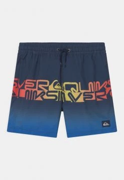 Quiksilver WORDBLOCK VOLLEY YOUTH - Short De Bain - Navy Blazer