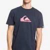Quiksilver COMPLOGOSS - T-shirt Imprimé - Navy