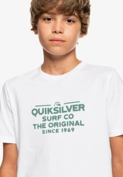 Quiksilver FEEDING LINE - T-shirt Imprimé - White 5 Quiksilver FEEDING LINE - T-shirt Imprimé - White -Quiksilver Soldes ad0c0812400a4bcaafc981dd8bc47e6c