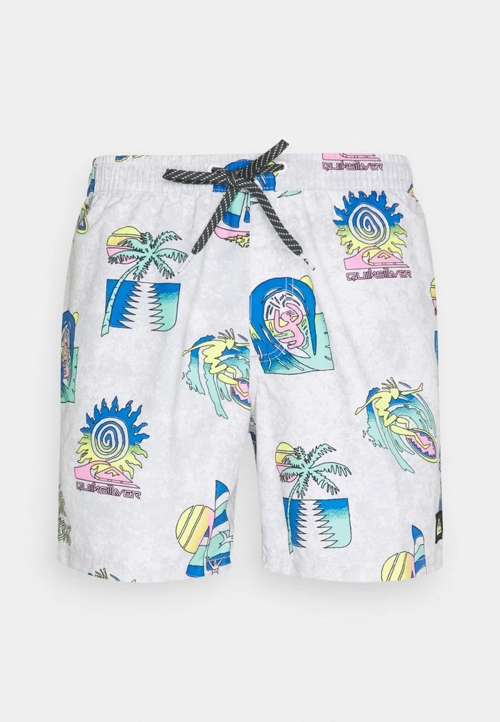 ISLAND - Short de bain - snow white Quiksilver ISLAND - Short De Bain - Snow White -Quiksilver Soldes ad9518d8178f4c30b36fdcdf545654e9