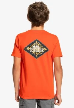 Quiksilver NINETIES SON SS YTH - T-shirt Imprimé - Cherry Tomato -Quiksilver Soldes ae0b4a2509c548779c226fc262dd87e0