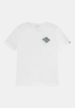 Quiksilver NINETIES SON SS YTH - T-shirt Imprimé - White