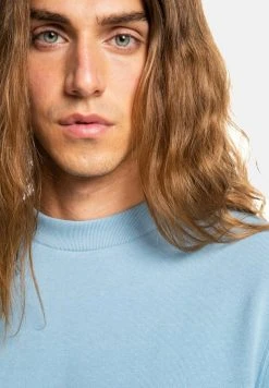 Quiksilver Sweatshirt - Faded Denim -Quiksilver Soldes aef48e4270f04678b256ea8718329c5f