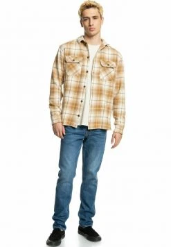 Quiksilver LYNEHAM - Chemise - Oatmeal Lyneham