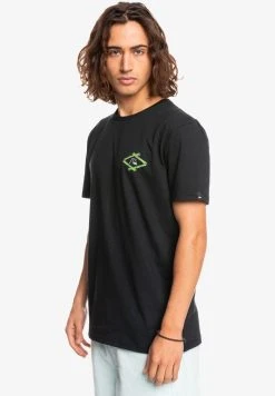Quiksilver LAST SET - T-shirt Imprimé - Black 4 Quiksilver LAST SET - T-shirt Imprimé - Black -Quiksilver Soldes af16e37dc6744746b9ed83b916fee568