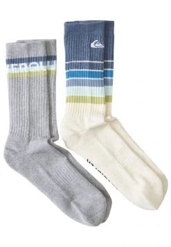 Quiksilver 2 PACK - Chaussettes - Ivory Heather
