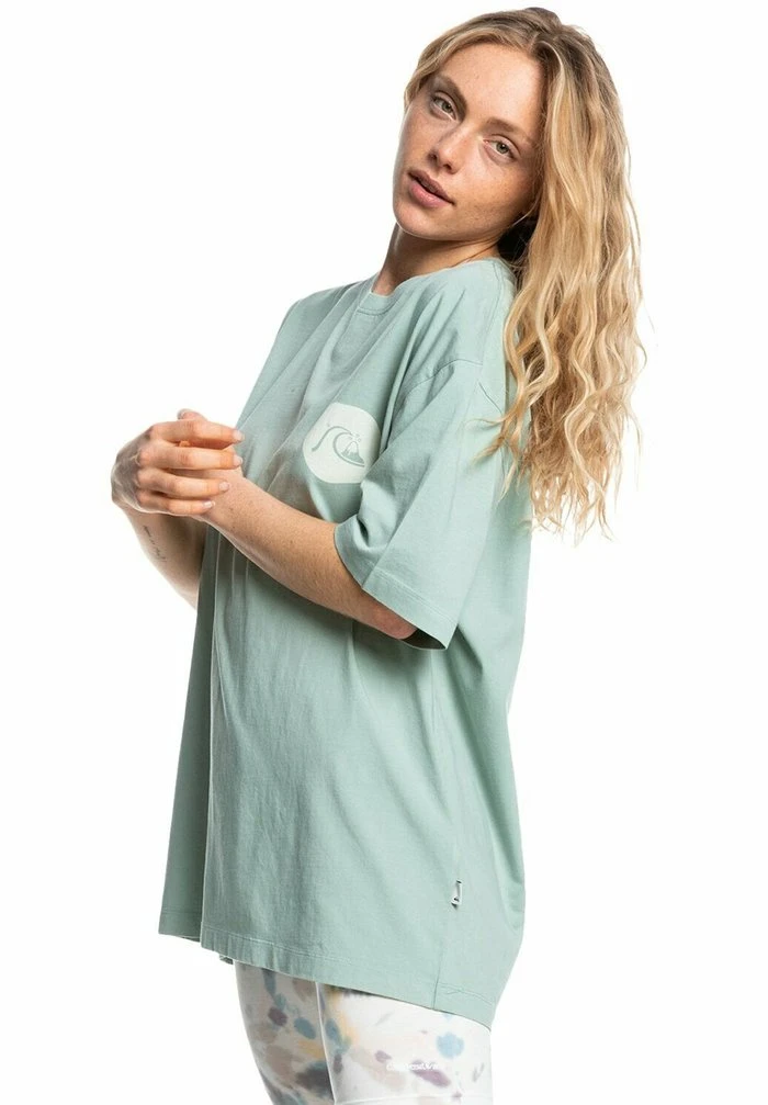 Quiksilver T-shirt Imprimé - Green Milieu 6 Quiksilver T-shirt Imprimé - Green Milieu – Image 4