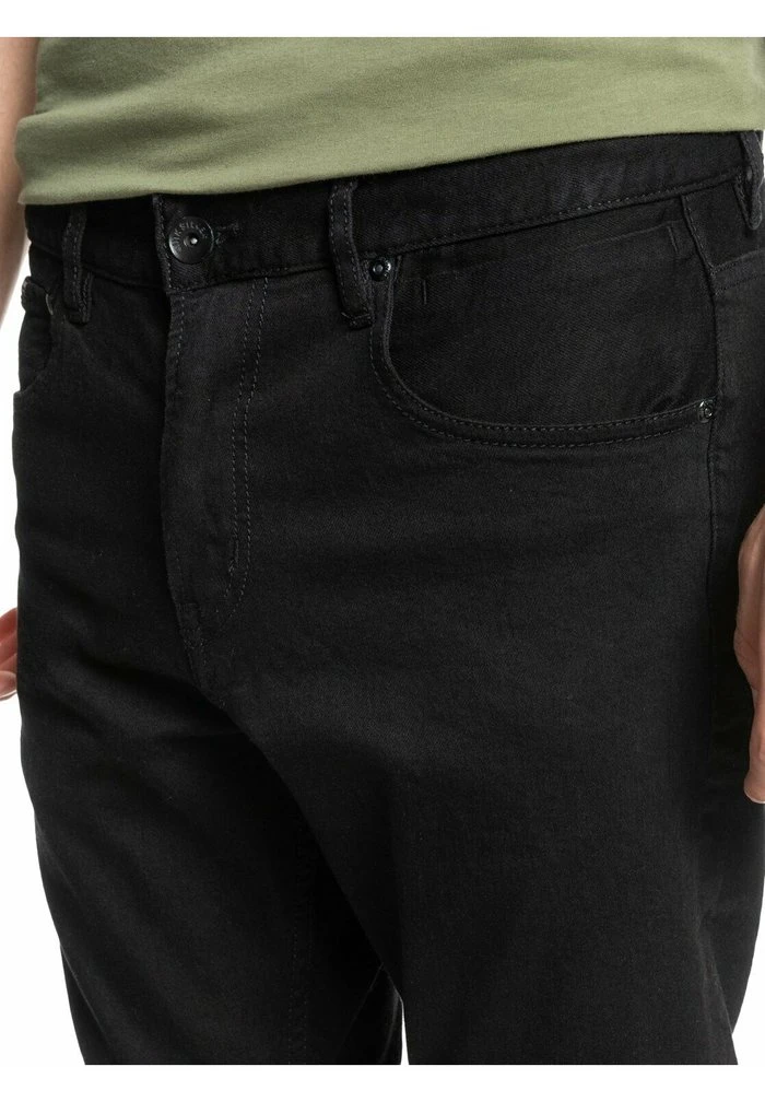 Jean droit - black black Quiksilver Jean Droit - Black Black -Quiksilver Soldes b1162a4b385a48b3adf410065103d030