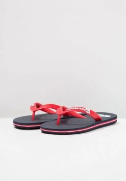 Quiksilver Tongs - Blue/red -Quiksilver Soldes b1afb18ce8004815bbec86b6bce21398