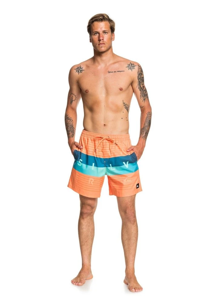 WORD BLOCK VOLLEY 17 - Short de bain - nectarine Quiksilver WORD BLOCK VOLLEY 17 - Short De Bain - Nectarine -Quiksilver Soldes b1b0eb1027154dd39bdbe57a7989c216