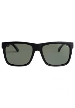 Quiksilver Lunettes De Soleil - Matte Black/green Polarized
