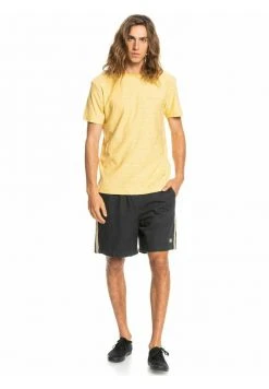 Quiksilver KENTIN MANCHES COURTES POUR EQYKT - T-shirt Imprimé - Yellow -Quiksilver Soldes b54ac4b762bd4d19b803ca942a5d0d5c