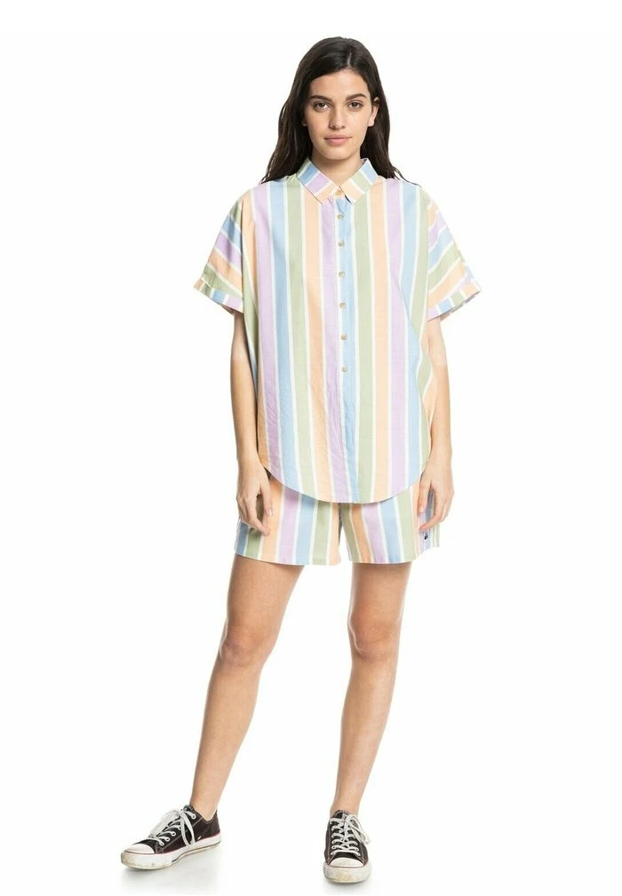 Quiksilver PACIFIC DAZE - Chemisier - Sherbet Stripe Peach 4 Quiksilver PACIFIC DAZE - Chemisier - Sherbet Stripe Peach – Image 2