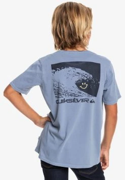 Quiksilver T-shirt Imprimé - Purple Impression -Quiksilver Soldes b5b61fec287545b7bd4d972bd754ee4a