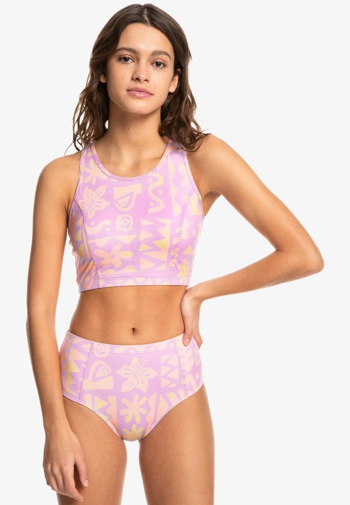 Quiksilver SET - Bikini - Tropical Trip Orchid Flower 3 Quiksilver SET - Bikini - Tropical Trip Orchid Flower