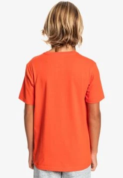 Quiksilver FEEDING LINE - T-shirt Imprimé - Cherry Tomato -Quiksilver Soldes b612d2b6b92f4140984b102183452b6b