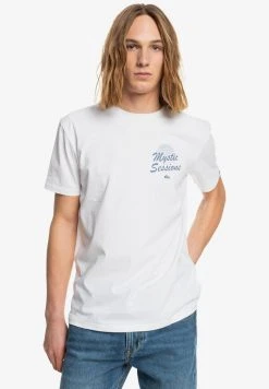 Quiksilver MAGIC HOUR - T-shirt Imprimé - White
