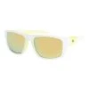 Quiksilver Lunettes De Soleil - Matt Foggy White Ml Yellow -Quiksilver Soldes b7d1e6076df2433b99c7c4b393524189