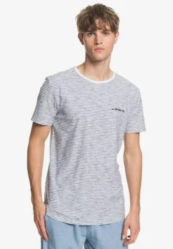 Quiksilver KENTIN - T-shirt Imprimé - White