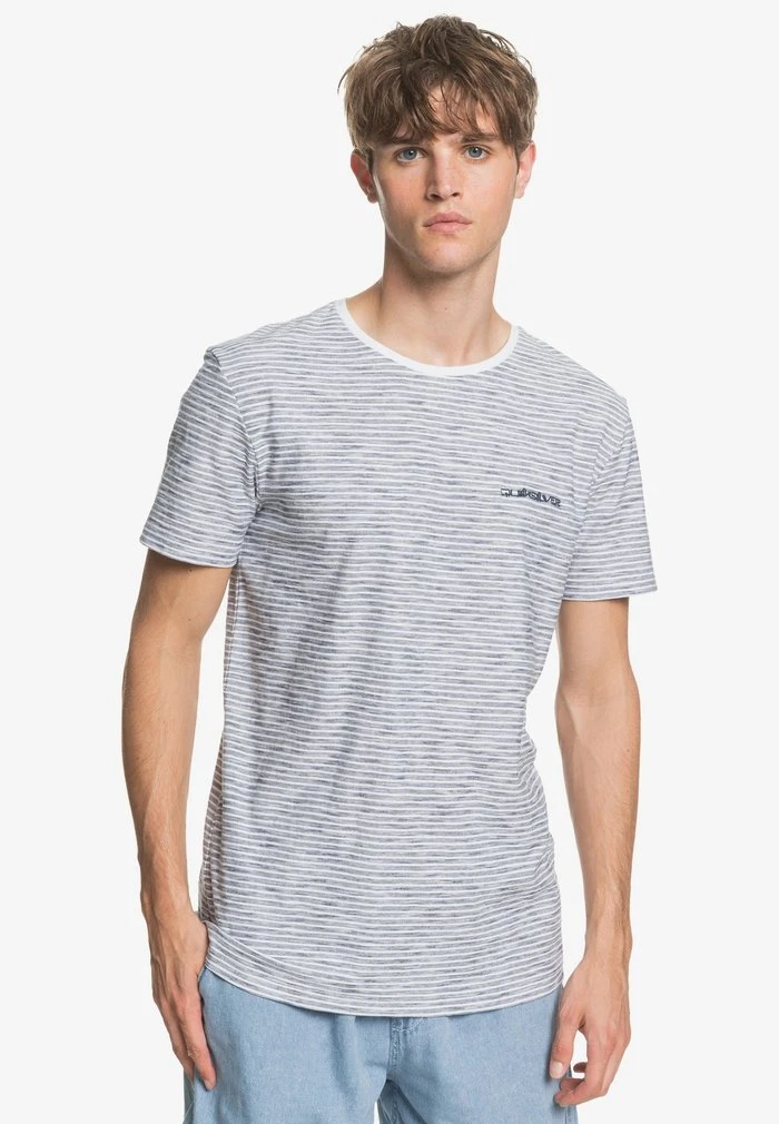 KENTIN - T-shirt imprimé - white Quiksilver KENTIN - T-shirt Imprimé - White -Quiksilver Soldes b8a98962f38d41c19eb8ca6f21d779b8