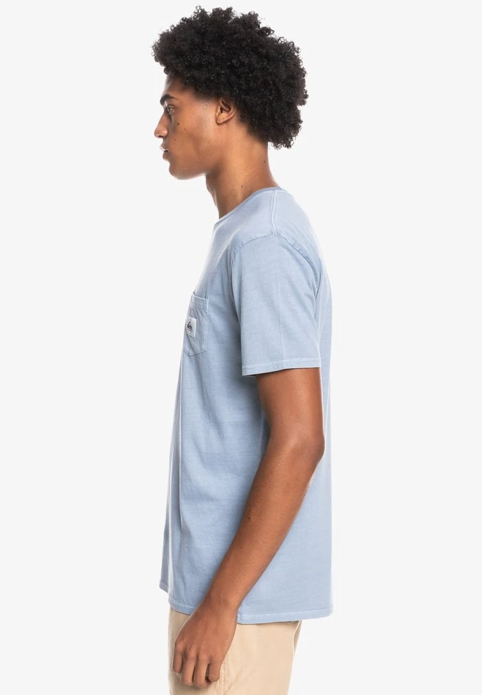 SUB MISSION - T-shirt basique - faded denim Quiksilver SUB MISSION - T-shirt Basique - Faded Denim -Quiksilver Soldes b8aaed6fb31d41e39dd14d06d9c3784f