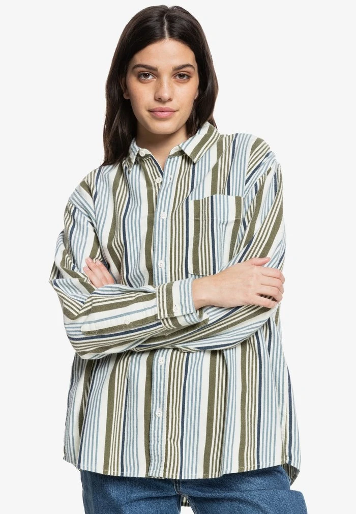 Chemisier - surfing retreat stripe flclove Quiksilver Chemisier - Surfing Retreat Stripe Flclove -Quiksilver Soldes b8d587f8f9cb46f2bcb8c3d58a131eae