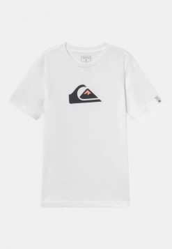 Quiksilver COMP LOGO - T-shirt Imprimé - White