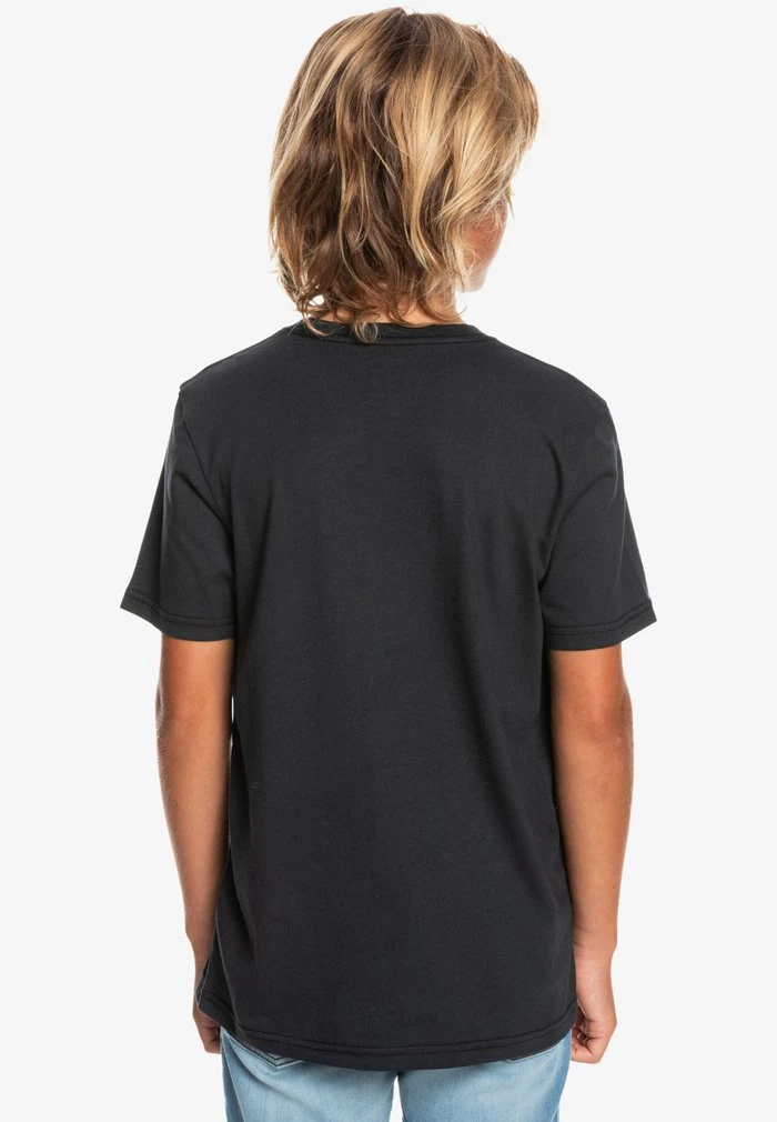 FEEDING LINE - T-shirt imprimé - black Quiksilver FEEDING LINE - T-shirt Imprimé - Black -Quiksilver Soldes ba674a39c6324d66b3bf88102cf76ec3