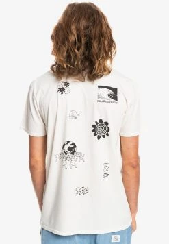 Quiksilver SURF LEGENDS - T-shirt Imprimé - Antique White 7 Quiksilver SURF LEGENDS - T-shirt Imprimé - Antique White -Quiksilver Soldes bb8a6f6e53794f238642489136199e29