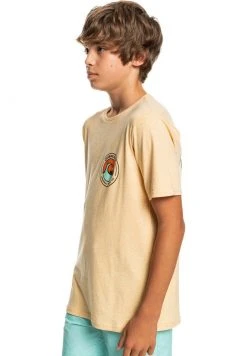 Quiksilver CLOSED BUBBLE - T-shirt Imprimé - Almond Cream Heather -Quiksilver Soldes bc0c3369c7f046f4b8fbab21cdcea9d4