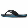 Quiksilver MOLOKAI LAYBACK - Tongs - Black -Quiksilver Soldes bc8302b8f8a54c2d91c8b7c524eeb7fe