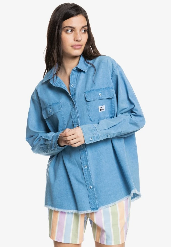 Quiksilver Chemisier - Chambray Blue 3 Quiksilver Chemisier - Chambray Blue