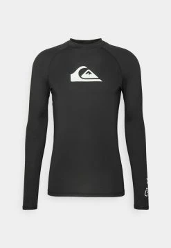 Quiksilver ALL TIME - T-shirt à Manches Longues - Black