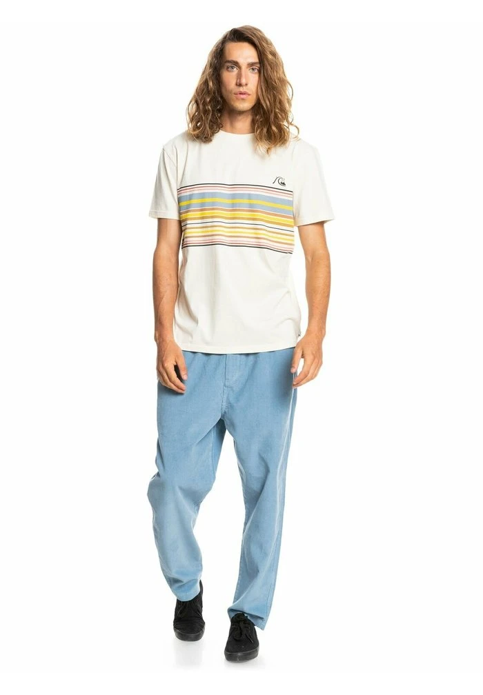 Quiksilver RYTHMIC STRIPE - T-shirt Imprimé - Antique White 5 Quiksilver RYTHMIC STRIPE - T-shirt Imprimé - Antique White – Image 3
