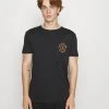 Quiksilver CAUTIONARY TALE - T-shirt Imprimé - Black -Quiksilver Soldes be53f7e61fc2415cab7968ec58db718e