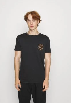 Quiksilver CAUTIONARY TALE - T-shirt Imprimé - Black
