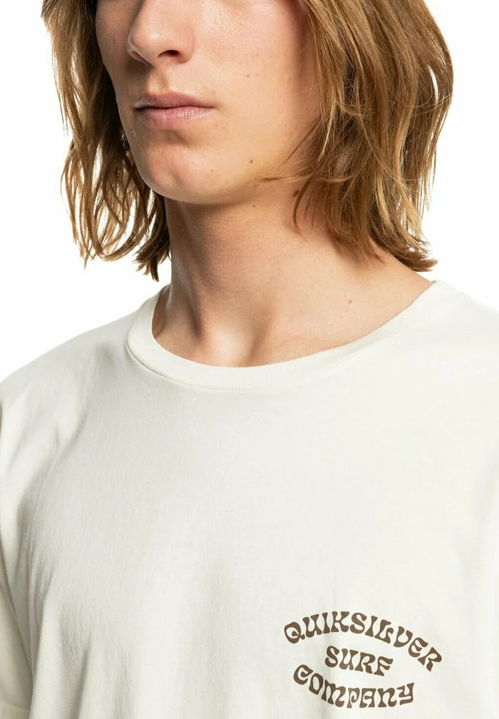 Quiksilver T-shirt Imprimé - Antique White 7 Quiksilver T-shirt Imprimé - Antique White – Image 5