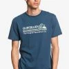 Quiksilver STONE COLD CLASSIC - T-shirt Imprimé - Majolica Blue 1 Quiksilver STONE COLD CLASSIC - T-shirt Imprimé - Majolica Blue -Quiksilver Soldes bf79e8e10dd74c8e8fa3b44856e6115a
