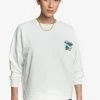 Quiksilver Sweatshirt - Snow White -Quiksilver Soldes bfa8a639e9d94de9aab075f5b38d710c