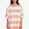 Quiksilver T-shirt Imprimé - Peach Pink Print Stripe 1 Quiksilver T-shirt Imprimé - Peach Pink Print Stripe -Quiksilver Soldes c04856f8c8c949069718615ec934d2b6